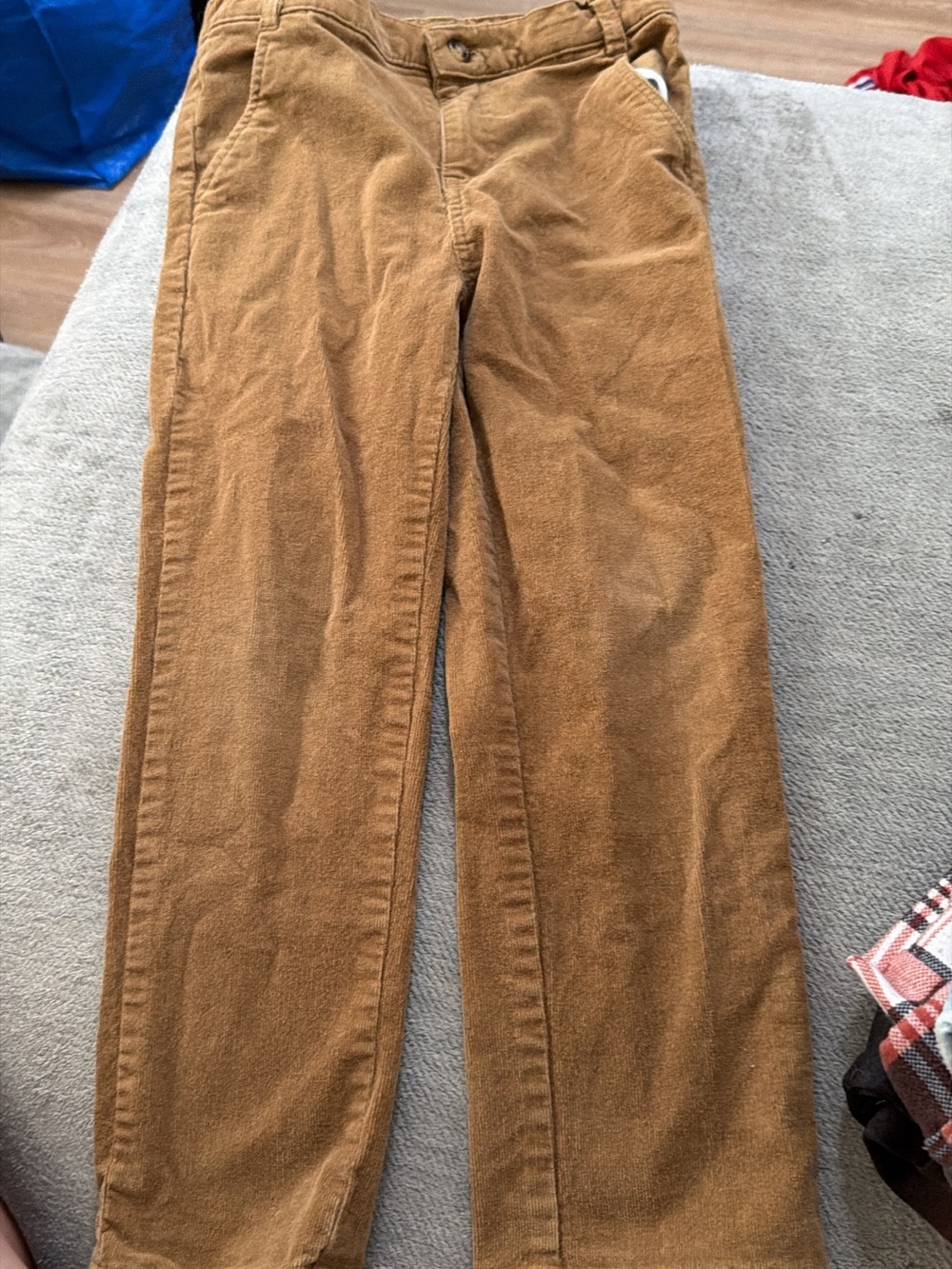 Andy & Evan Boys Corduroy Pants in Camel Brown